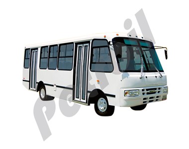 Autobuses Encava Modelo ENT-900 Motor Isuzu 4HE1-TCS