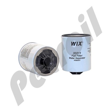 33211 Filtro Wix Combustible Sep Agua FS3211 BF1205 BF1205-SP  P551847 FS1247 WPS8185 MSR26