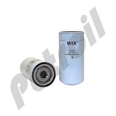 51971 Filtro Wix Aceite Roscado L1971 B495 P552100 LF3620 W12102