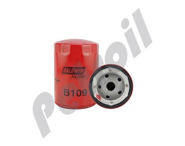 B109 Filtro Aceite Baldwin Roscado GMC Isuzu PH2977 PSL328  P550718 51386 LF3407