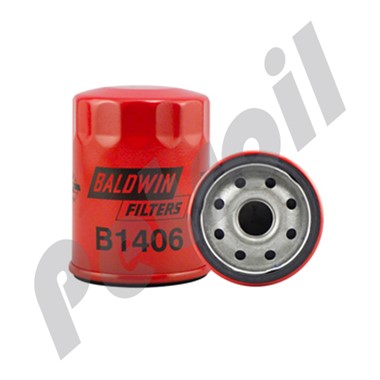 B1406 Filtro Aceite Baldwin Roscado Nissan 1520853J00 LF3615  P502070 W610/4