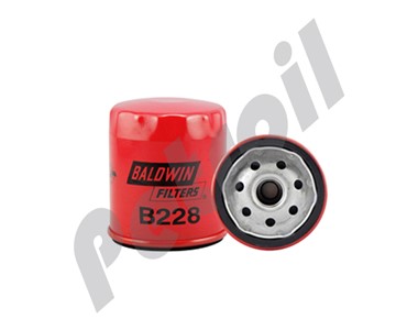 B228 Filtro Aceite Baldwin Roscado LF3338 57085 Deutz 1163420 GMC  6696776 LF3766