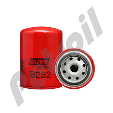 B252 Filtro Aceite Baldwin Roscado GMC 25010441 51622 HF6107