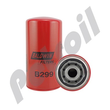 B299 Filtro Aceite Baldwin Roscado Alto DesempeÃ±o International  1808896C1 LF3919 LFP6241 51789 P555616