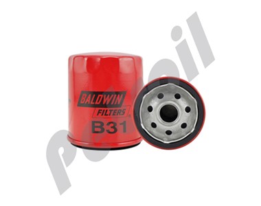 B31 Filtro Aceite Baldwin Roscado Grand Blazer Z11 Cavalier GMC  25010251 LF796 51042 51041 P551307