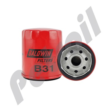 B31 Filtro Aceite Baldwin Roscado Grand Blazer Z11 Cavalier GMC  25010251 LF796 51042 51041 P551307