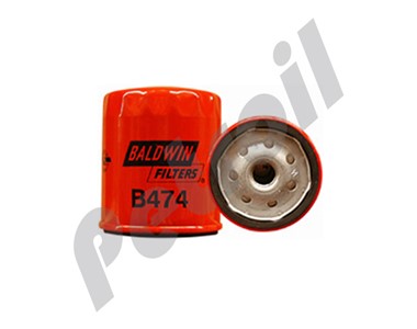 B474 Filtro Aceite Baldwin Roscado c/bypass Quincy 110814 LF3964  51032 P502568