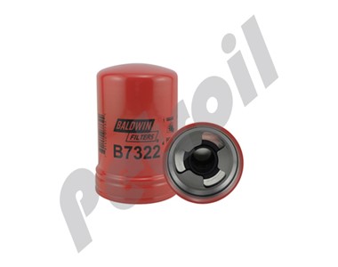 B7322 Filtro Aceite Baldwin Roscado Maquinaria John Deere RE504836  P550779 57750 LF16243