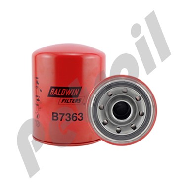B7363 Filtro Aceite/Hidraulico Baldwin Roscado c/bypass Agco  V836862582 Sisu 836862582 HF35356 57269 W1374/7