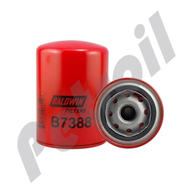 B7388 Filtro Aceite Baldwin Roscado Iveco Daily 70C13 c/by-pass  2995655 Mitsubishi MK666096 MK667378 LF17472 W940/69