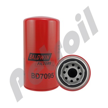 BD7095 Filtro Aceite Baldwin Roscado Thermo King 11-7382, Wix  51809, Fleetguard LF3918 P557382
