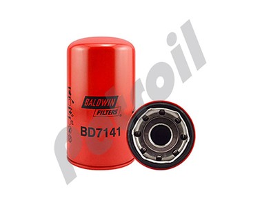 BD7141 Filtro Aceite Baldwin Doble Filtracion Roscado Isuzu  8943963754 51833 P550408 LF3622 LFP734 L1833