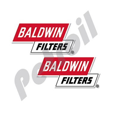 BDW-TRUCKDECAL Kit de 2 Logotipo Autoadhesivos Baldwin para Rotulado en  Material de Alta Resistencia (Dimensiones 50 x 25 cm)