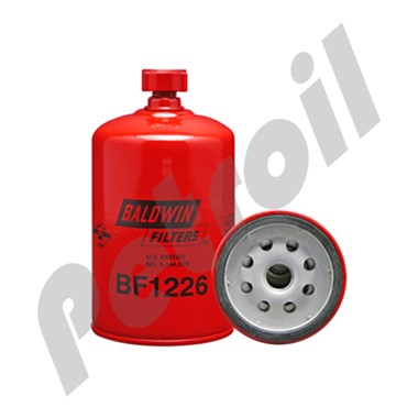 BF1226 Filtro Baldwin Combustible c/drenaje Cummins 3903202 P550588  BF587-D 33472 FF5135 F3472 WK842 P550248