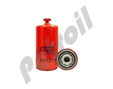 BF1279 Filtro Baldwin Combustible Roscado (Diesel) P551859 FS19754  33774 N/A