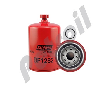 BF1282 Filtro Combustible Baldwin Roscado Ford 8000 Cummins 3843447  FS3211 33421 FS1282 FS1241 LFF8065