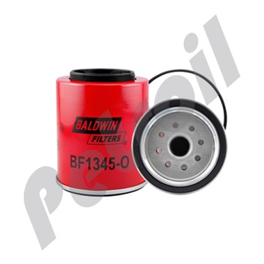 BF1345-O Filtro Combustible Separador/Agua Baldwin Rosacado (usa  Vaso) International 1618385C91 P550729 FS19547 LFF3579 3323