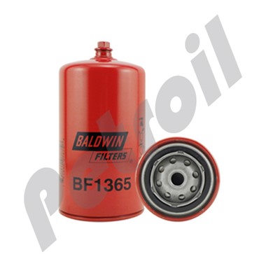 BF1365 Filtro Combustible Baldwin c/purga Iveco Stralis (Cursor 13)  2992662 WK950/19 P550904