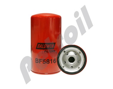 BF5816 Filtro Baldwin Combustible Roscado Detroit Diesel Serie 60  23533726 Secund Freightliner Columbia, FF5333 P556917 33120