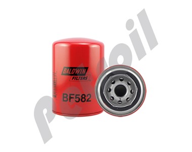 BF582 Filtro Baldwin Combustible Roscado Case A58713 Fleetguard  FF201 Wix 33354