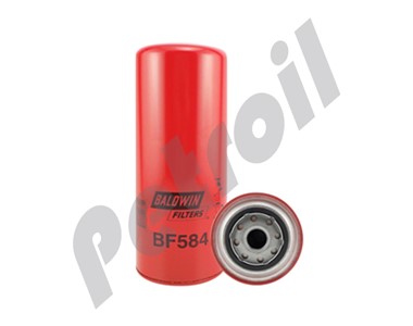 BF584 Filtro Baldwin Combustible Roscado FF211 33384 LFP5823 S3206  P555823