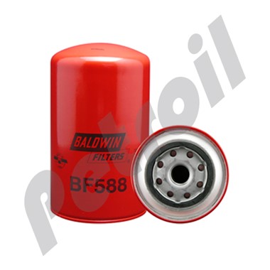 BF588 Filtro Baldwin Combustible Roscado Secundario 33338 FF5019  International 672603C2 S3233 P552603