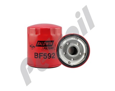 BF592 Filtro Baldwin Combustible Roscado Detroit Diesel 23518527  33125 33121 FF235 P550936