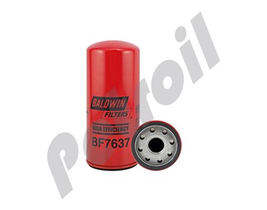 BF7637 Filtro Combustible Baldwin Roscado Caterpillar 1R0750  P551313 33528 FF5320