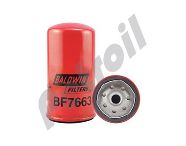 BF7663 Filtro Combustible Baldwin Roscado Iveco 1907640 Atlas Copco  97101894 Volvo 838593 FF5284 33373 LFF5284 P1129A