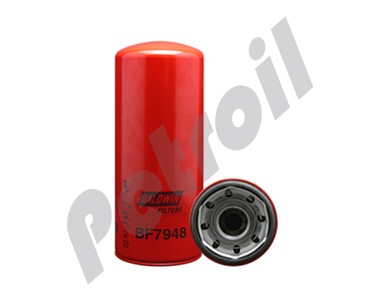 BF7948 Filtro Baldwin Combustible Roscado Komatsu 6003193520  6003193550 33948 P553500