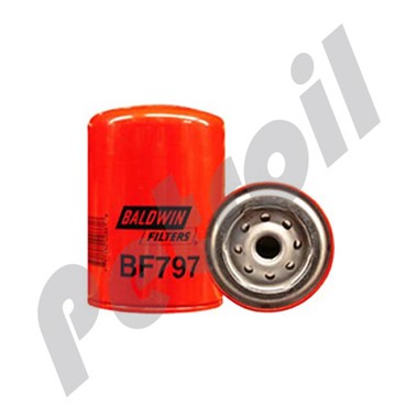 BF797 Filtro Baldwin Auto Combustible Roscado (Diesel) P550903  FS19781 LFF6354