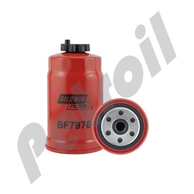 BF7976 Filtro Baldwin Combustible Roscado (Diesel)