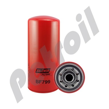 BF799 Filtro Baldwin Combustible Roscado Caterpillar 1R0715 8N3080  P553080 33385 FF5132