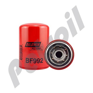 BF992 Filtro Baldwin Combustible Roscado (Diesel) P551048 FS1041  33488 N/A