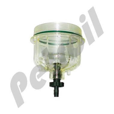 BL4 Vaso plastico MANN Transparente c/drenaje para PF420 MB711  >2008 FSK0004