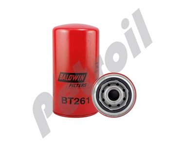 BT261 Filtro Baldwin Aceite Roscado Case A58672 A75294 Wix 51789  Fleetguard LF3316 LF694