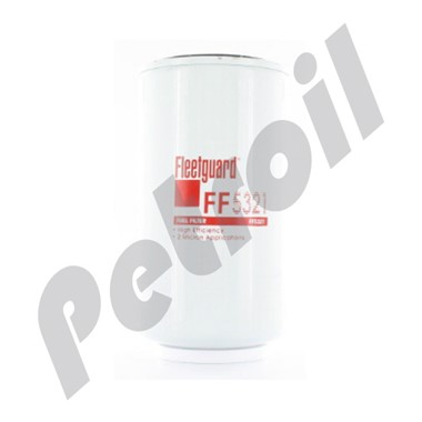 FF5321 Filtro Combustible Fleetguard Caterpilar 1R0751 Secundario  Kodiak BF7632 33377 P551315 PSC745 P551315