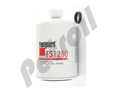 FS1280 Filtro Fleetguard Combustible Roscado Freightliner/Cummins  3925274 PSC410 BF1280 33357