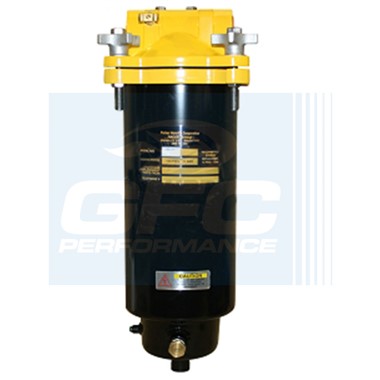 FS14 Portafiltro Combustible Sep.Agua GFC Hercules c/Drenaje Sin  elemento 150PSI Max 1.5" NPT