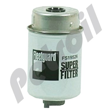 FS19526 Filtro Fleetguard Combustible c/drenaje Caterpillar 1006374  FS19530 33535 BF7681 P550434
