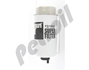 FS19982 Filtro Combustible Fleetguard primario Generadores Iveco  504107584 P551425 BF7951-D BF7677-D W10095 FS19827 WK8114