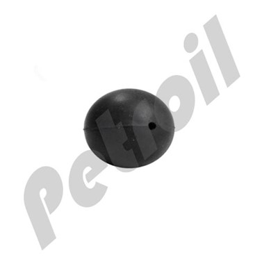 GTP-1486 Bola de Parada Gammon p/carrete Cable de aterramiento  Ametek. Color Negro. / Goma / 1 1/4" Diam.