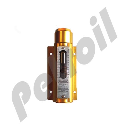 GTP53415A Differential Manometer Gammon Gauge Standard Aluminum 015
