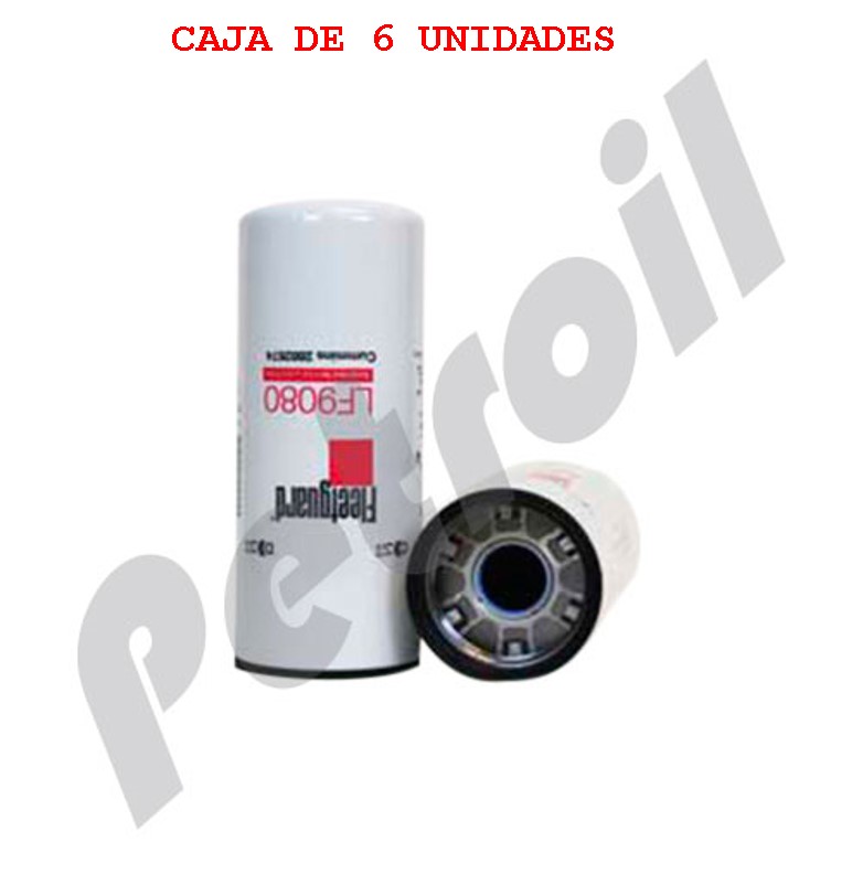 LF90806 Box 06 Units Use LF14000NN FILTER FLEETGUARD OIL Roscado