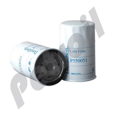 P550051 Donaldson Filtro Aceite Roscado Flujo Completo