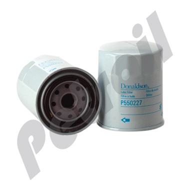 P550227 Filtro Aceite Donaldson Roscado Nissan 15208H8916 B113 51361  PH2827