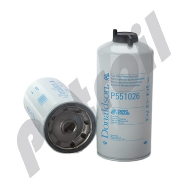 P550778 Donaldson Filtro Combustible/Separador de Agua Roscado  BF1383-O FS19769 33713 LFF9769