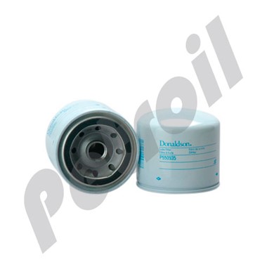 P550935 Donaldson Filtro Aceite Roscado Flujo Completo