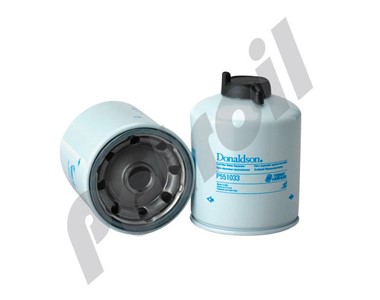 P551033 Filtro Combustible Sep.Agua Donaldson Roscado con Drenaje  7420851191 BF9867-O FS0830 FS19547 FS19931 33232 BF46085