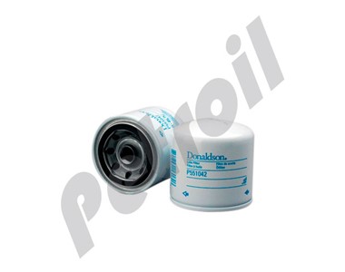 P551042 Donaldson Filtro Aceite Roscado Flujo Completo